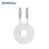 Mocoll MCC25-014: The 240W Fragrance Fast Charging Cable (C-C) - White Color