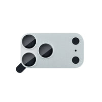 MOCOLL 360° Camera Lens Protector for iPhone 17 Pro | Tempered Glass with Metal Frame - Silver Color