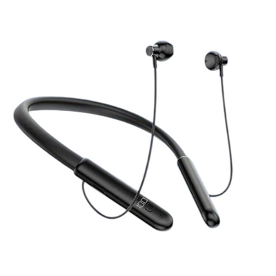 LEEDOR Pure Sound Magnetic Wireless Sports Headphone - 400mAh / Black