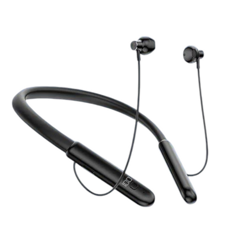 LEEDOR Pure Sound Magnetic Wireless Sports Headphone - 400mAh / Black
