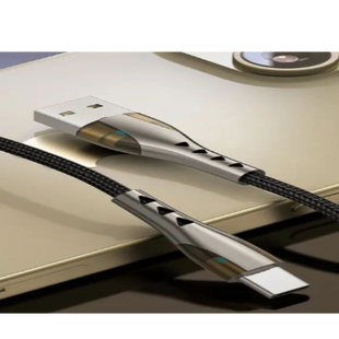 LEEDOR Zinc Alloy Series Fast Charging Data USB to Type C (LD-007T)