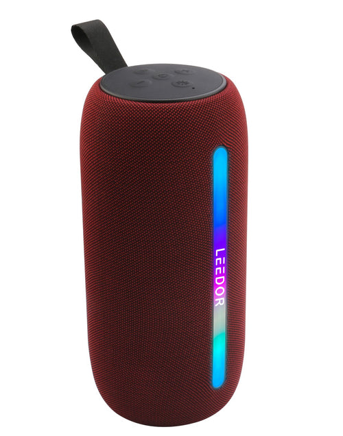 LEEDOR Portable Sound Wireless Mini Speaker - Bluetooth / 10M / 1200mAh - Blue, RED, GREY, BLACK