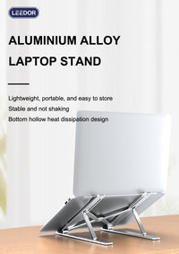 LEEDOR Computer Folding Aluminum Alloy Stand LD-N3