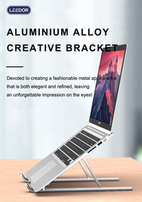 LEEDOR Computer Folding Aluminum Alloy Stand LD-N3