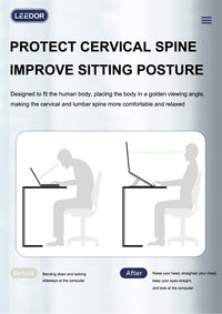 LEEDOR Computer Folding Aluminum Alloy Stand LD-N3