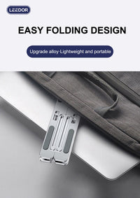 LEEDOR Computer Folding Aluminum Alloy Stand LD-N3