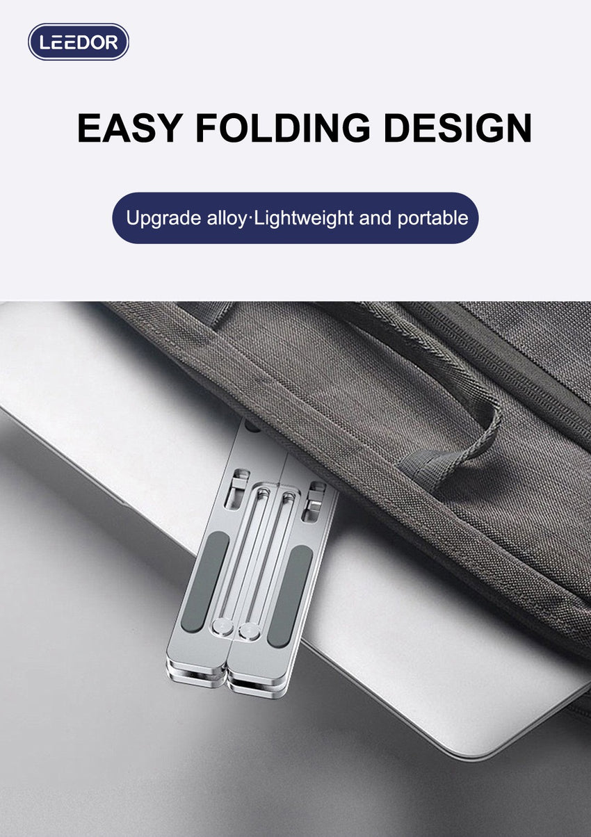 LEEDOR Computer Folding Aluminum Alloy Stand LD-N3