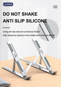 LEEDOR Computer Folding Aluminum Alloy Stand LD-N3