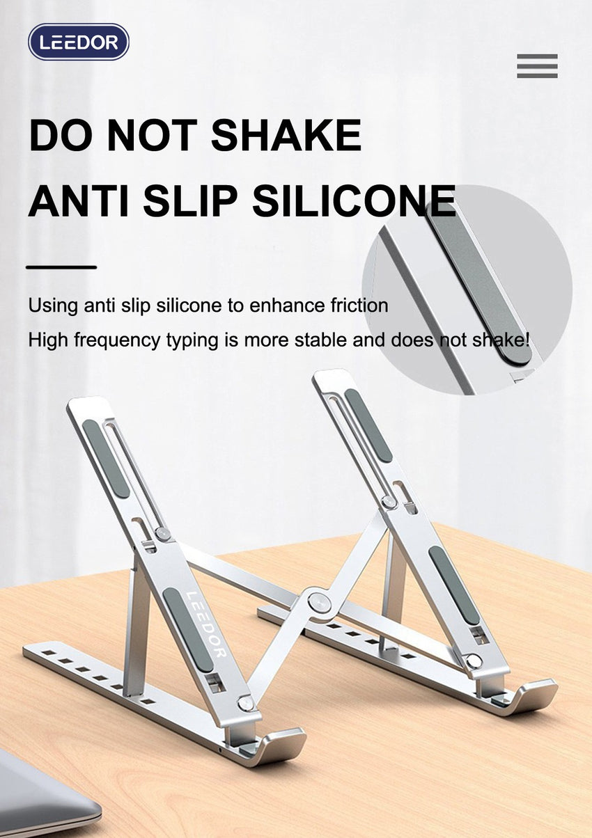 LEEDOR Computer Folding Aluminum Alloy Stand LD-N3