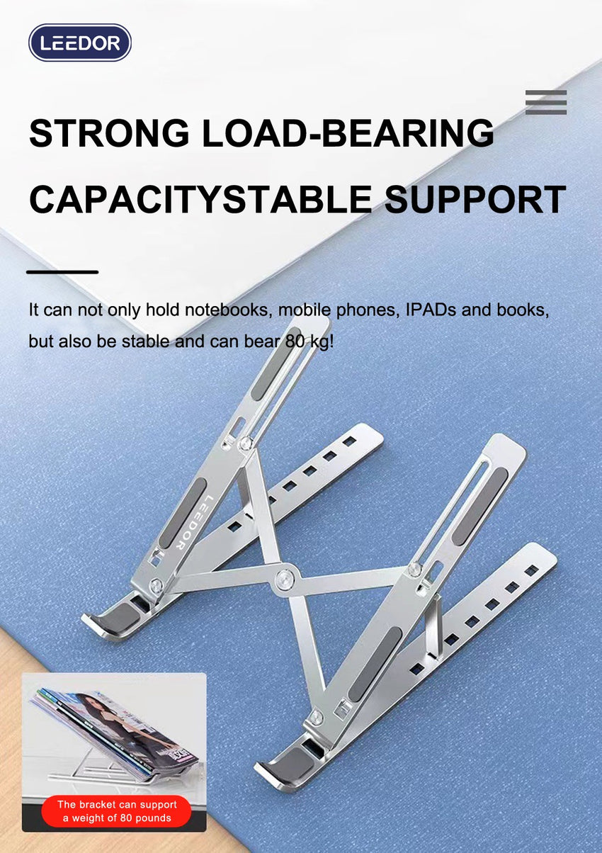 LEEDOR Computer Folding Aluminum Alloy Stand LD-N3