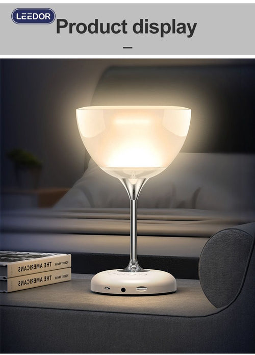 LEEDOR Desk Lamp Subwoofer Wireless Speaker - 5W / Bluetooth / White