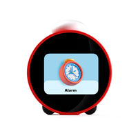 Leedor AI Clock Red - Voice Activated Ai Clock
