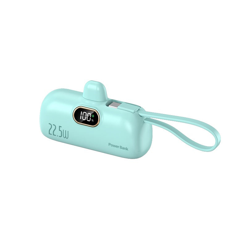 LEEDOR HT-DX268 Fast Charging Power Bank - 22.5W / 5000mAh / Blue