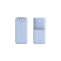 LEEDOR Gradiant 10000mAh Power Bank - HB-H20 Model, Blue