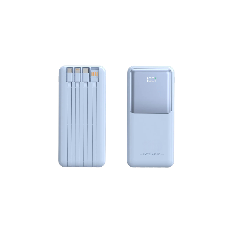 LEEDOR Gradiant 10000mAh Power Bank - HB-H20 Model, Blue