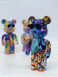 LEEDOR LD-B5 Colorful Painting Violent Bear Graffiti Speaker - 12W / 1200mAh