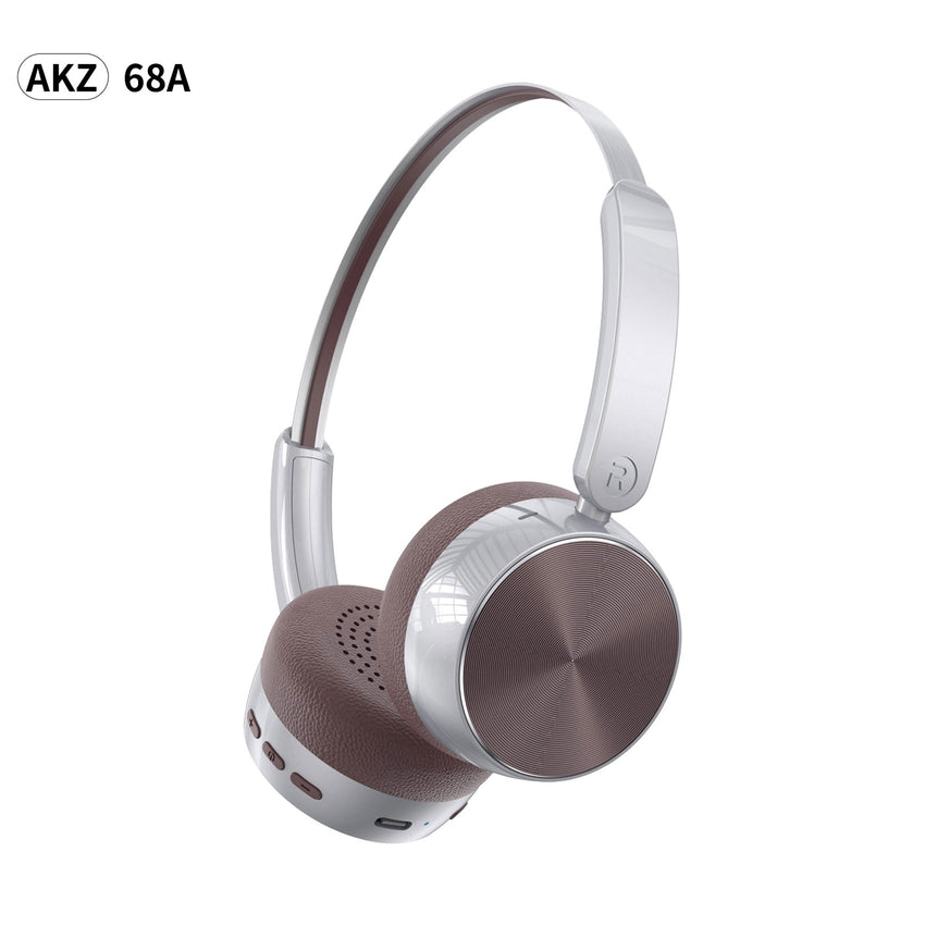 LEEDOR LD-AKZ-68A Pure Bluetooth Headphone - 800mAh / Brown