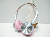 LEEDOR LD-AKZ-68A Pure Bluetooth Headphone - 800mAh / Pink