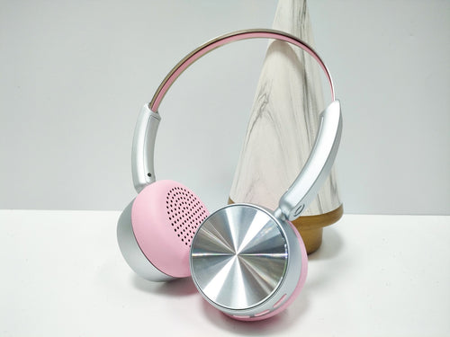 LEEDOR LD-AKZ-68A Pure Bluetooth Headphone - 800mAh / Pink
