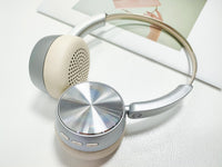 LEEDOR LD-AKZ-68A Pure Bluetooth Headphone - 800mAh / Cream