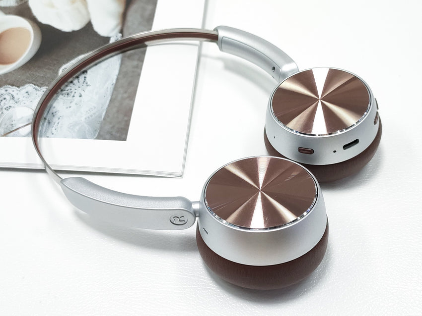 LEEDOR LD-AKZ-68A Pure Bluetooth Headphone - 800mAh / Brown