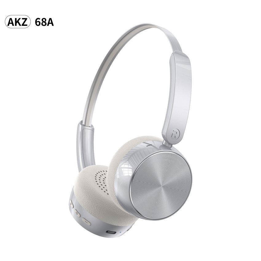 LEEDOR LD-AKZ-68A Pure Bluetooth Headphone - 800mAh / Cream