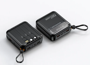 LEEDOR HT-DX250 Fast Charging Power Bank - 22.5W/ 10000mAh / Black