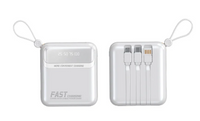 LEEDOR HT-DX250 Fast Charging Power Bank - 22.5W/ 10000mAh / White