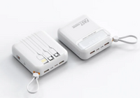 LEEDOR HT-DX250 Fast Charging Power Bank - 22.5W/ 10000mAh / White