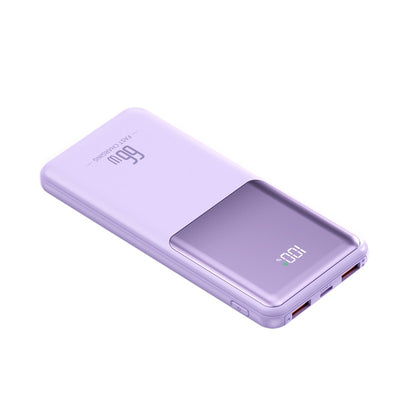 LEEDOR Gradiant 10000mAh Power Bank - HB-H20 Model, Purple