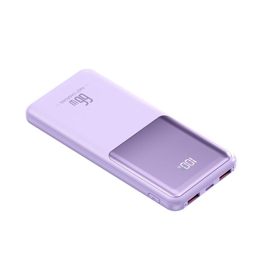 LEEDOR Gradiant 10000mAh Power Bank - HB-H20 Model, Purple