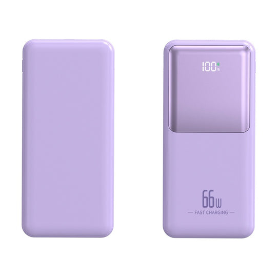 LEEDOR Gradiant 10000mAh Power Bank - HB-H20 Model, Purple